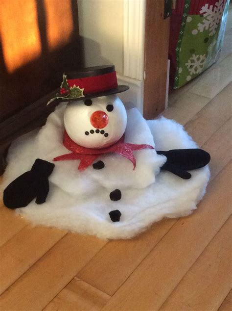 Diy Melted Snowman Ornaments Diy House Plans App