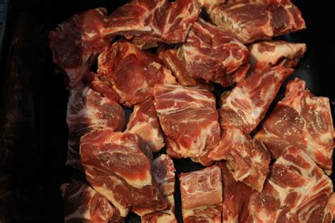 Cook the bones in the oil over medium heat, turning them frequently, until they're brown. Harrell's Haven : A Down Home Southern Style Dinner Menu ...