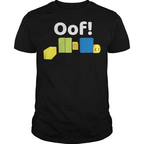 Roblox Oof Gaming Noob T Shirt T Shirt T Shirt Custom Shirts Roblox
