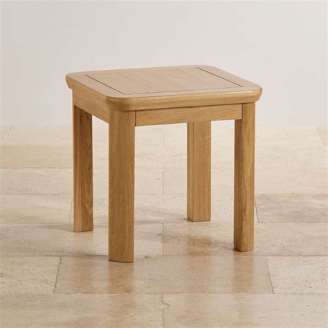Wiltshire Side Table In Natural Solid Oak Oak Furniture Land