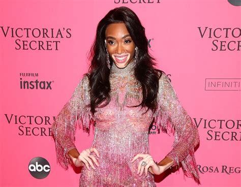 Winnie Harlow From 2018 Victorias Secret Fashion Show After Party Red