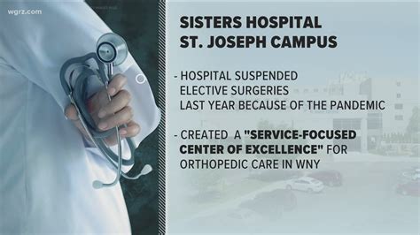 St Joseph Campus Resumes Orthopedic Surgeries