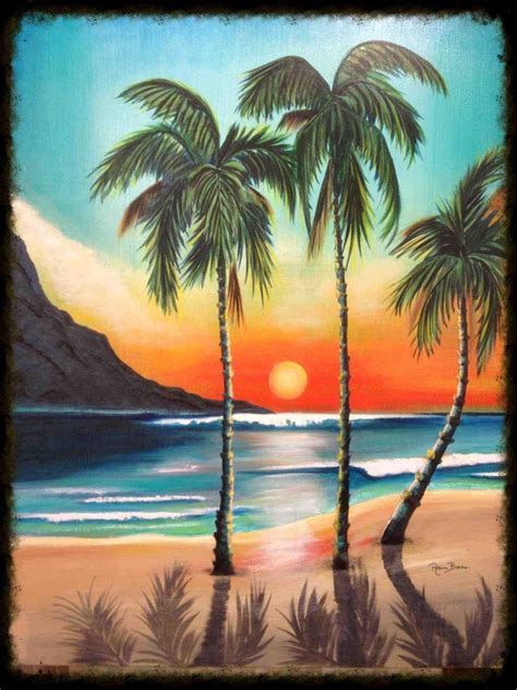 30 Easy Beach Painting Ideas Hm Art Abstract Beach Painting Easy