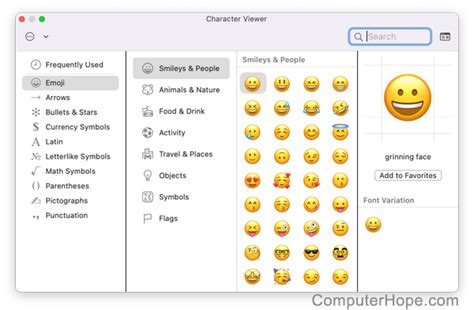 How To Type Emojis On A Computer