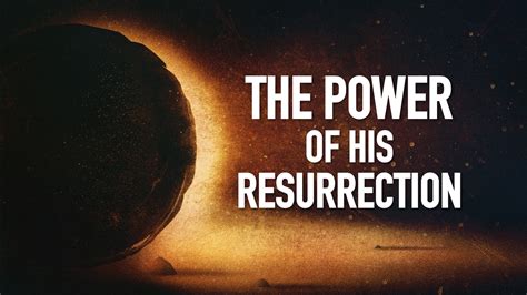 the power of his resurrection the shepherd s flock int l church