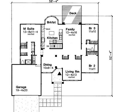 Ranch Style House Plan 3 Beds 2 Baths 1700 Sqft Plan 320 588