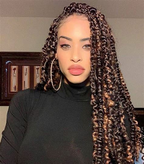 Starting to weave from the bottom of the back of the head, the master simply sews tresses to each of the braided braids, trying to position the strip of hair as close as possible to the hair roots. 31 Crochet Braids Hairstyles - Natural Hair w/ Protective Extensions