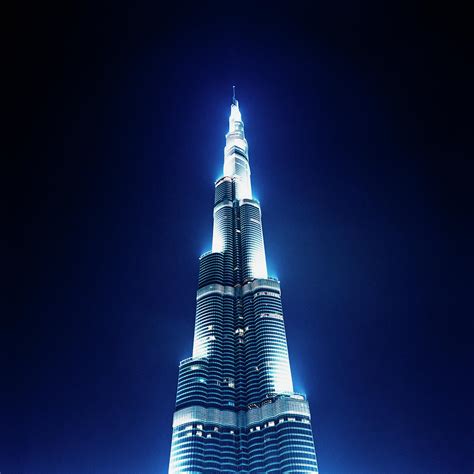 Burj Khalifa Illuminated At Night Photograph By Gary Yeowell Fine Art
