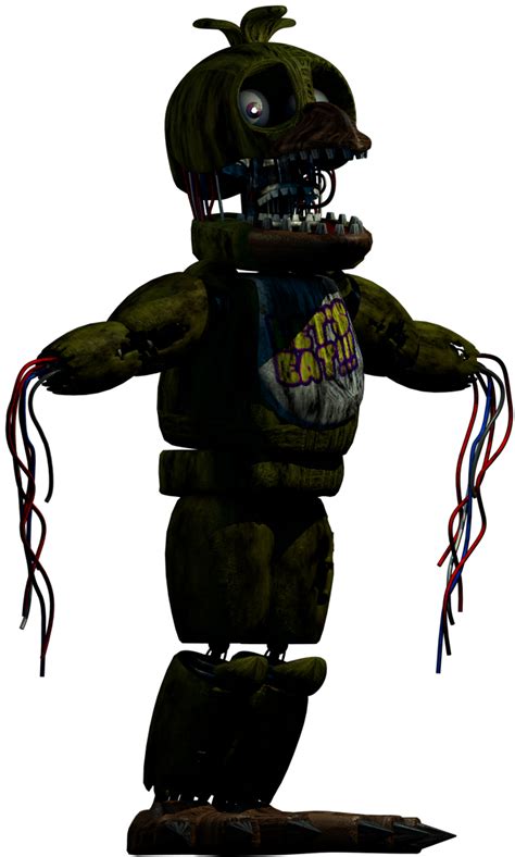 C4d Phantom Withered Chica By The Signmanstrr On Deviantart