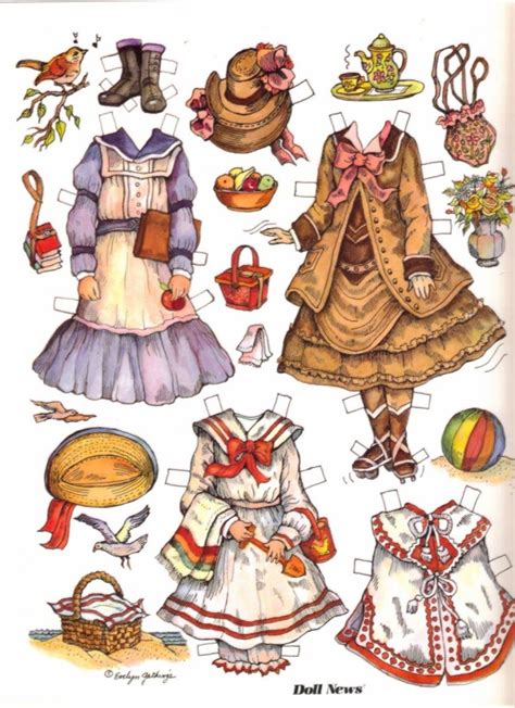 Album Archive Victorian Paper Dolls Paper Dolls Vintage Paper Dolls