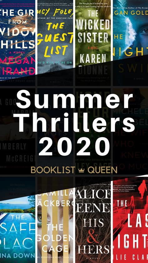 Summer Thrillers 2020 Thriller Books Thriller Books Psychological Best Mystery Books