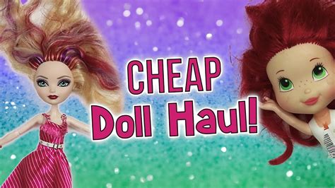Affordable Doll Haul Where To Buy Cheap Used Dolls For Repaint Youtube