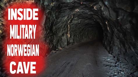 Inside Military Norwegian Cave On Island Youtube