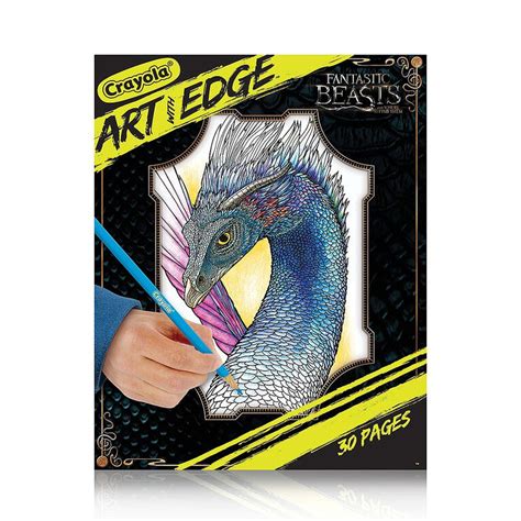 Print mandala coloring pages online. Crayola - Art With Edge Colouring Pages, Fantastic Beasts ...