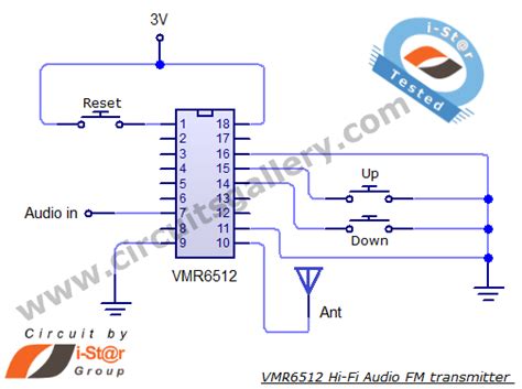 Fm Transmitter Circuit Diagram Using Transistor