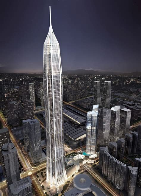 Ten Tallest Buildings In The World Ping An Finance Center Hd Phone