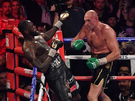 Tyson Fury Knockout Video Watch The Moment Fury Beats Deontay Wilder