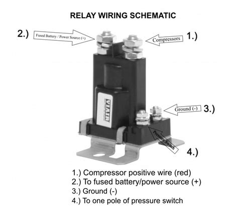 40 Amp Relay Wiring Instructions