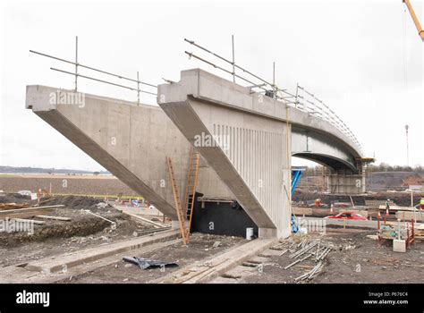 Composite Over Bridge Showing The Wing Walls Stock Photo Alamy