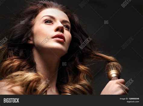 Laying Modeling Hair Image And Photo Free Trial Bigstock