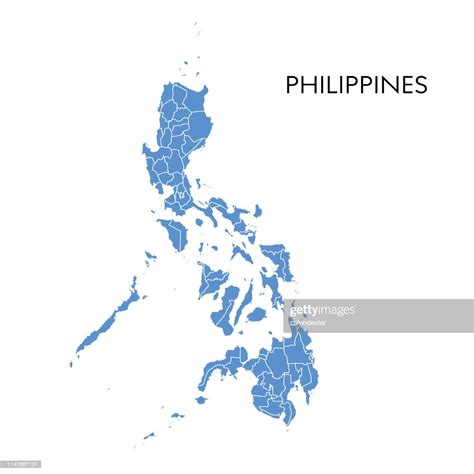 Philippines Map High Res Vector Graphic Getty Images