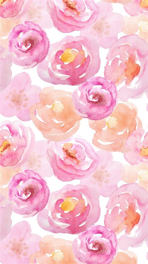Watercolor Floral Wallpapers Top Free Watercolor Floral Backgrounds