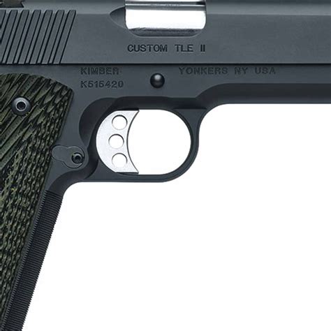 Kimber Custom Tle Ii 10mm Auto 5in Blackgreen Pistol 81 Rounds