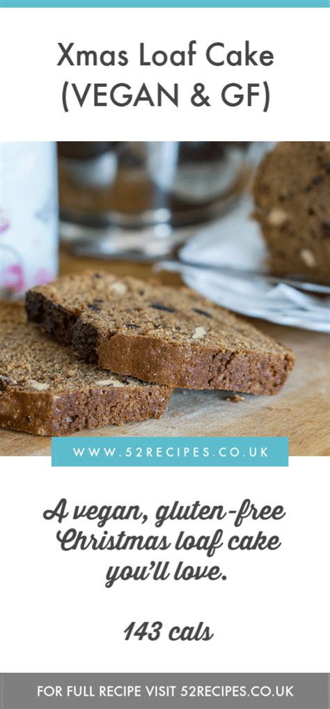 Vegan loaf (variety of flavours). RECIPE Christmas Loaf Cake (Naturally Vegan and Gluten-free) | Delicious healthy recipes ...