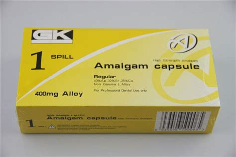 Clinic Dental Amalgam Capsules Alloy With Good Biocompatibility