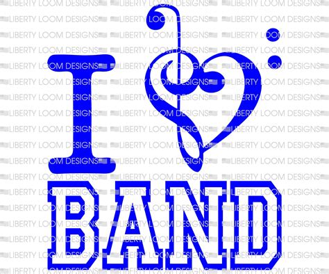 I Love Band Etsy In 2021 Love Band Lettering Band Nerd