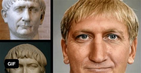 Facial Reconstruction Of Roman Emperor Trajan Year 53 To 117 Ad 9gag