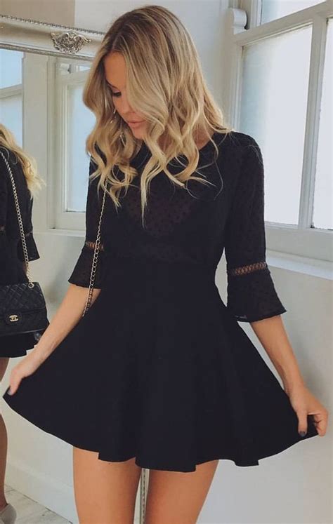 a line jewel half sleeves satin little black dress lace dress black black dress outfits dresses
