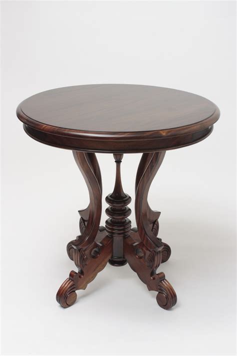 Victorian Round End Table Laurel Crown Furniture