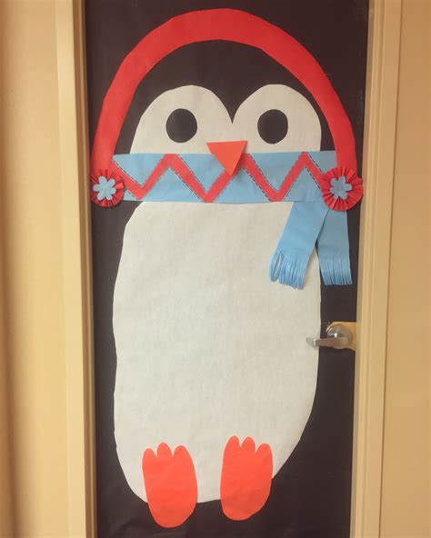 Penguin Winter Classroom Door Winter Classroom Door Winter