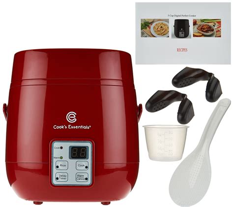 Cook S Essentials 5 Cup Digital Perfect Cooker W Recipes QVC Com