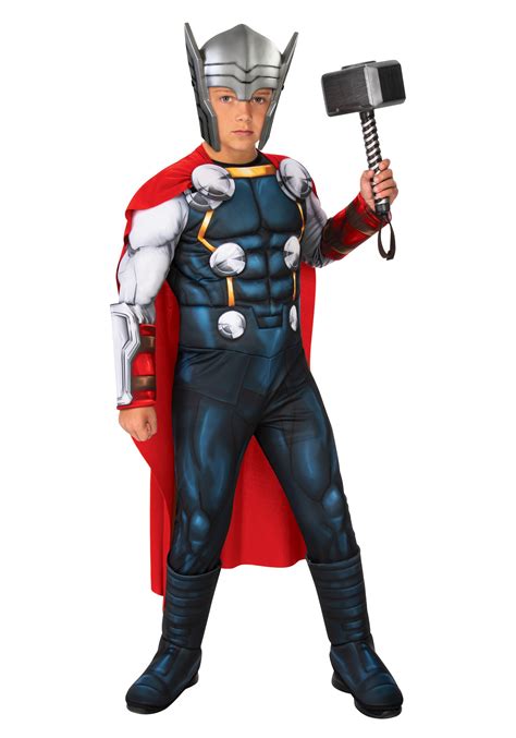 Fantasia infantil clássico Deluxe Thor Deluxe Classic Thor Child Costume