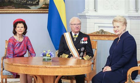 Lithuanian President Swedish Royal Visit Is Consolidation Of Bonds Between The Countries Delfi En