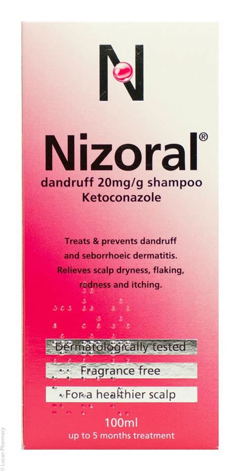 Nizoral Anti Dandruff Shampoo 100ml Kearneys Chemist