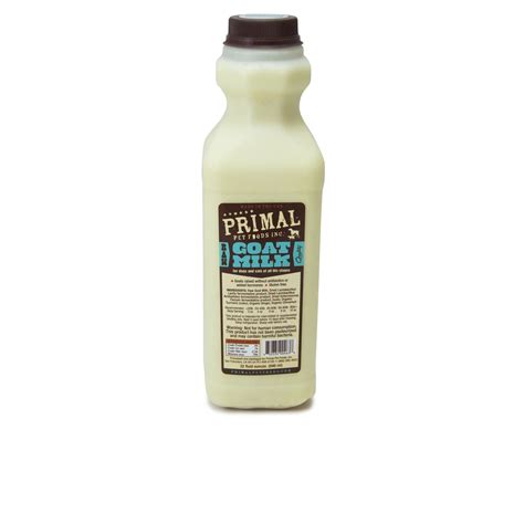 Butter and cheese made from goat milk are white, but may be colored during processing. Primal Raw Goat Milk 32oz