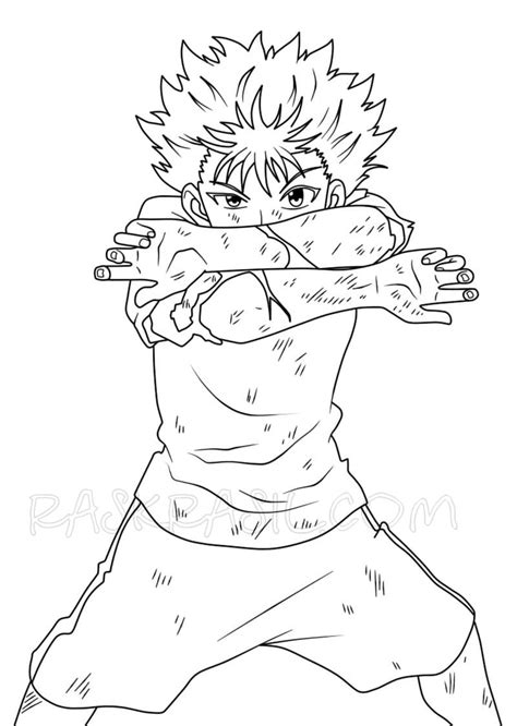 Print Killua Zoldyck Coloring Page Download Print Or Color Online
