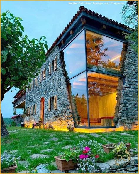 Stunning Rustic Stone House With A Modern Touch Idesignarch