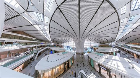 Chinas New Futuristic Airport Among Largest In World