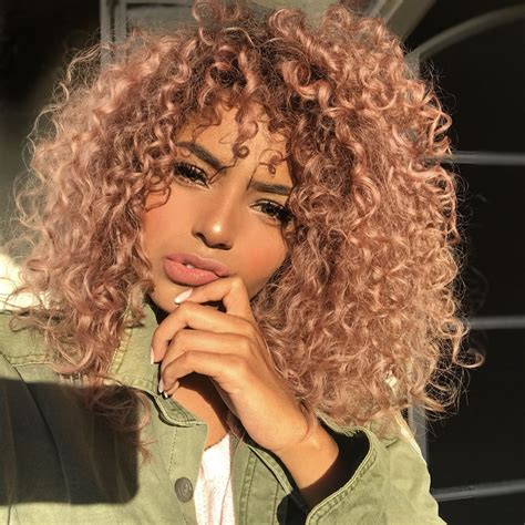 Curly Hair Dye Ideas Examples And Forms