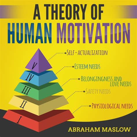 A Theory Of Human Motivation Audiobook Abraham Maslow Storytel