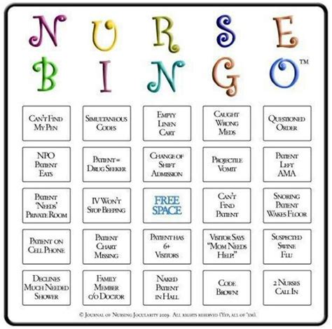 Nurses Week Games Printable