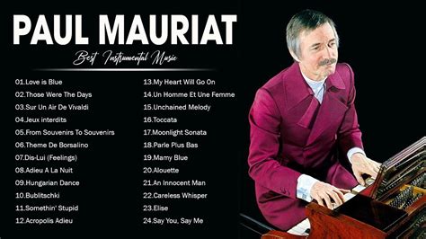 Paul Mauriat Mejores éxitos de la música instrumental mundial Paul
