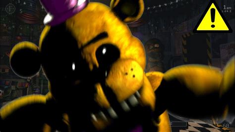 Ultimate Custom Night Golden Freddy Fredbear Jumpscare Youtube