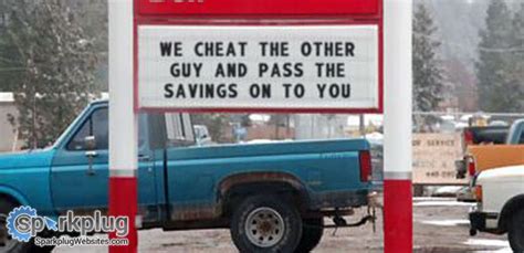 Some of these slogans are of different companies from technology industry while. 10 Funny Auto Repair Shop Signs | Auto Shop Website Design by Sparkplug