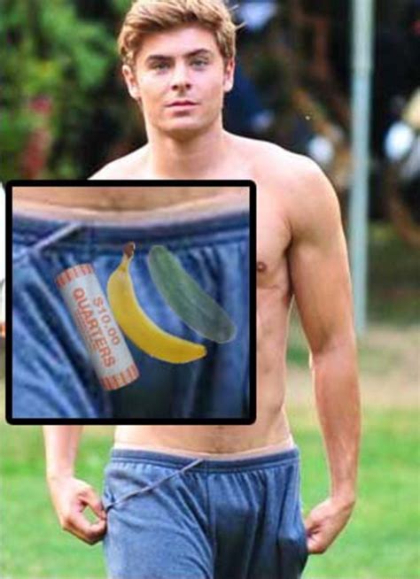 Zac Efron From Whats Really Inside That Dick Bulge