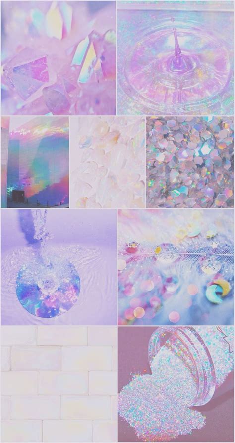 Iridescent Holographic Iphone Wallpaper Glitter Cute